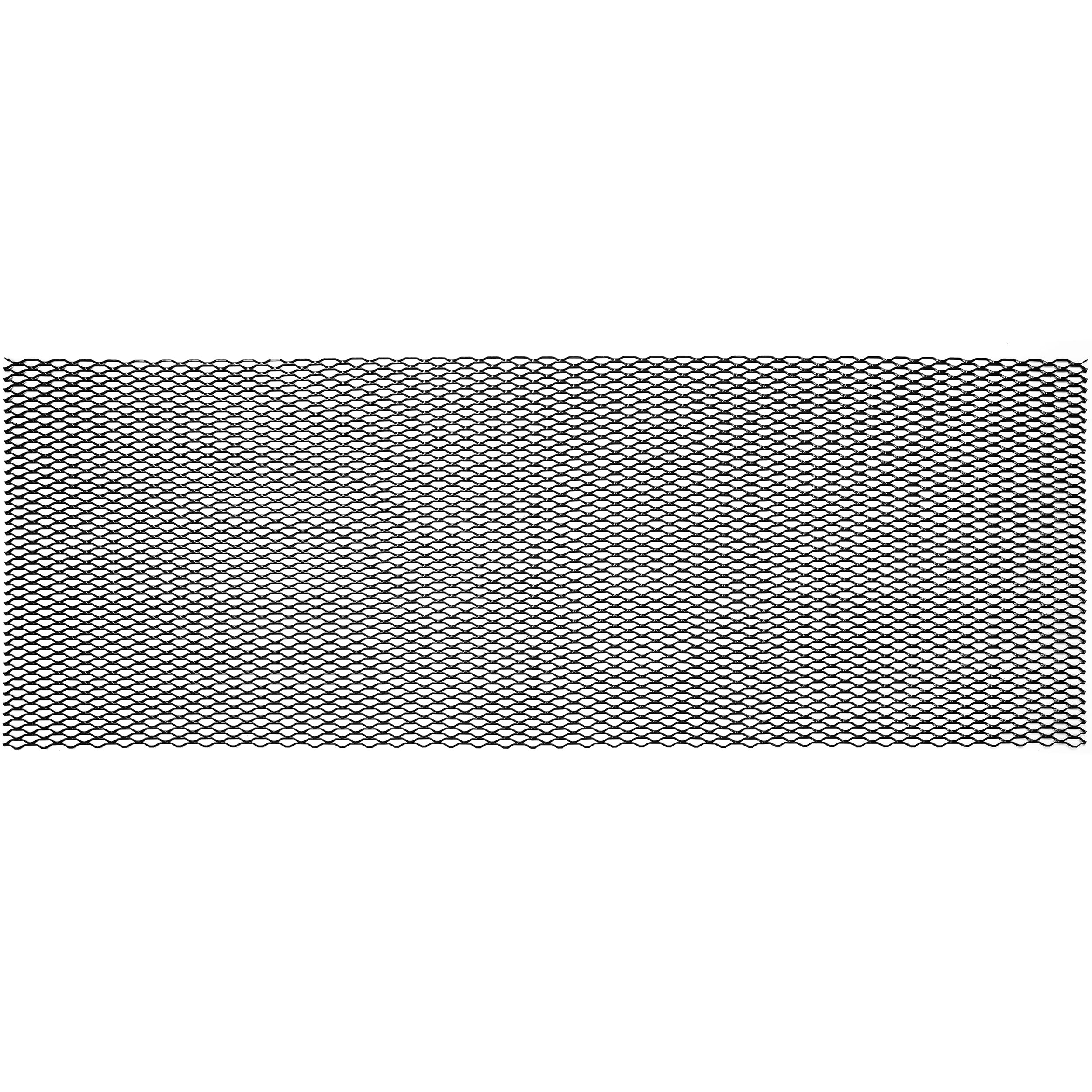 RECAMBO Grille de course en aluminium de 100 x 33 cm - Grille de barbecue - Grille de course - Grille d'extension - Alliage d'aluminium de qualité supérieure - Grille de radiateur universelle pour