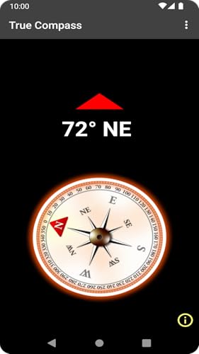 True Compass - Magnetic North