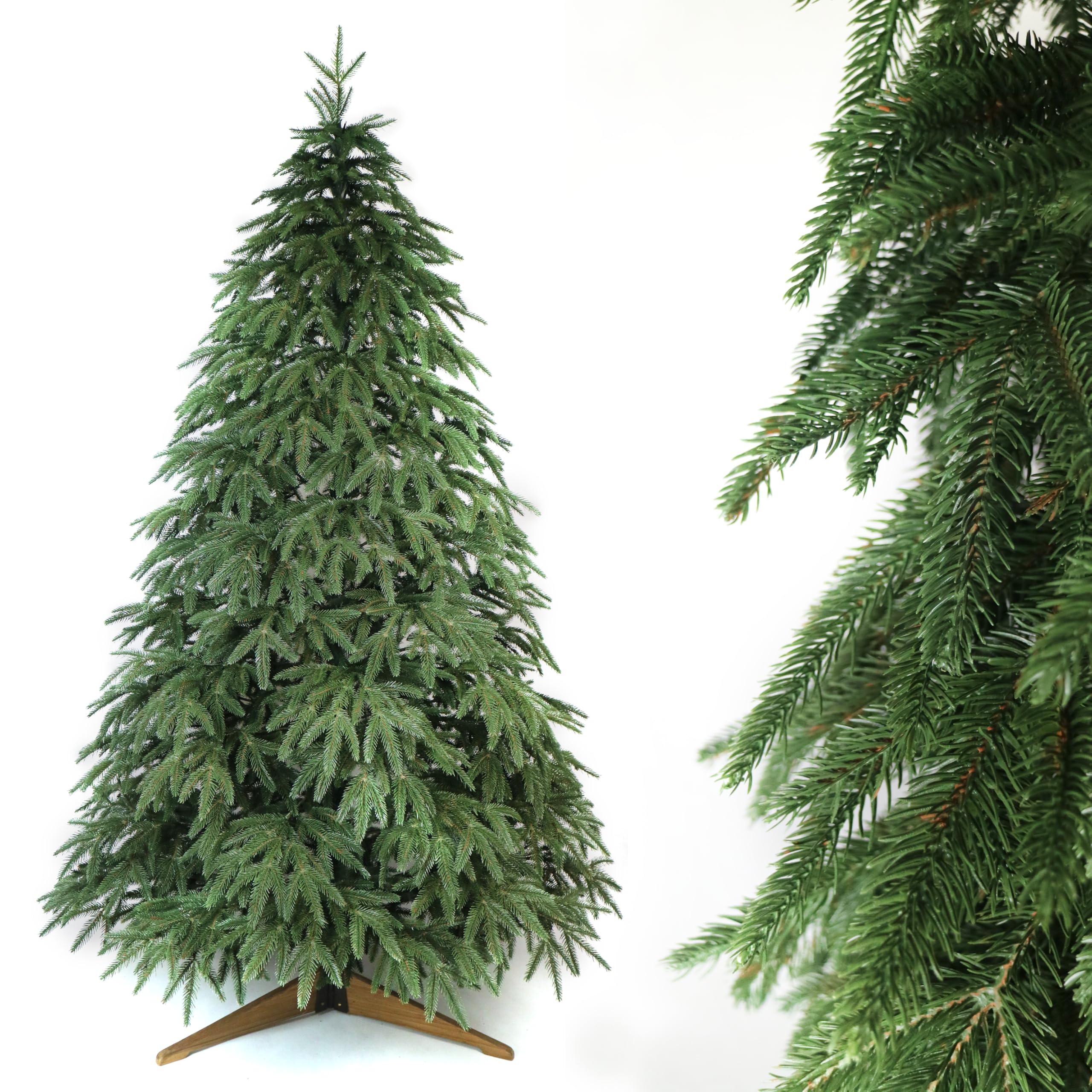 EVERGREEN TREE® Albero di Natale artificiale, 50 cm, 100