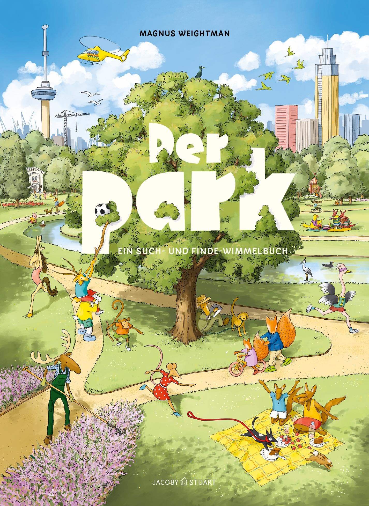 Der Park: Ein Such- und Finde-Wimmelbuch