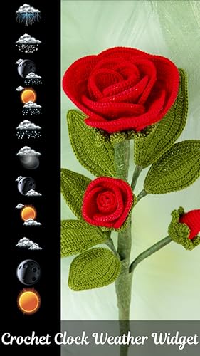 Crochet Relógio Widget Do Tempo
