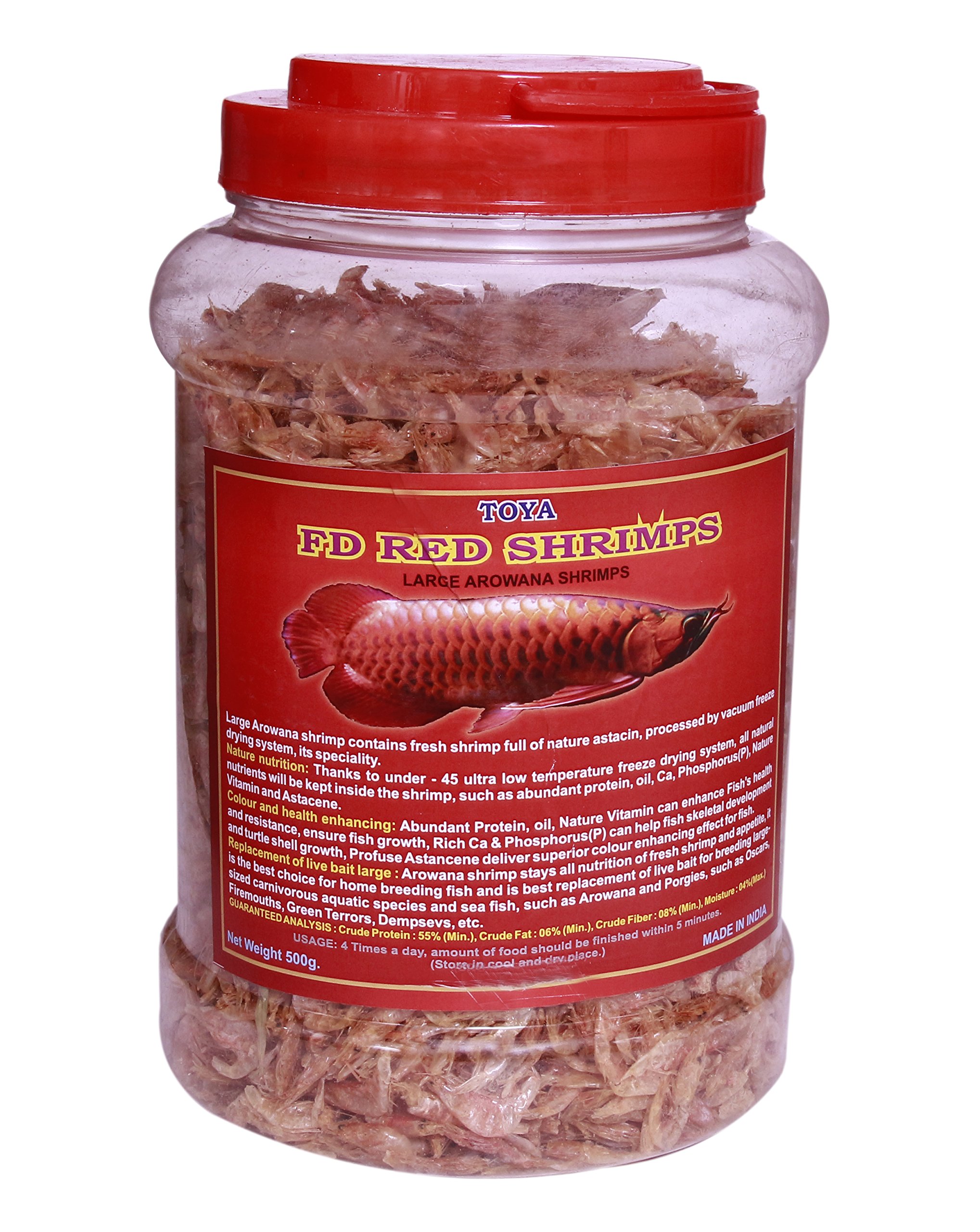 Generic Toya Red Shrimp Natural Fish Food (B06XVR3KK4) Amazon Price History, Amazon Price Tracker