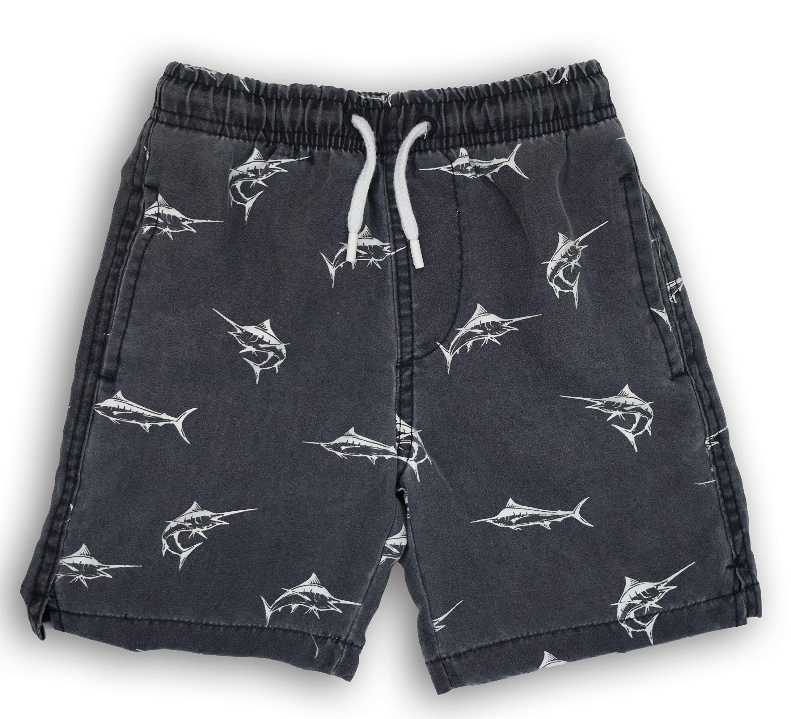 INGEAR Little Boys Quick Dry Beach Board Shorts Kids Swim Trunk Swimsuit Beach Shorts Swim Trunk for Boys