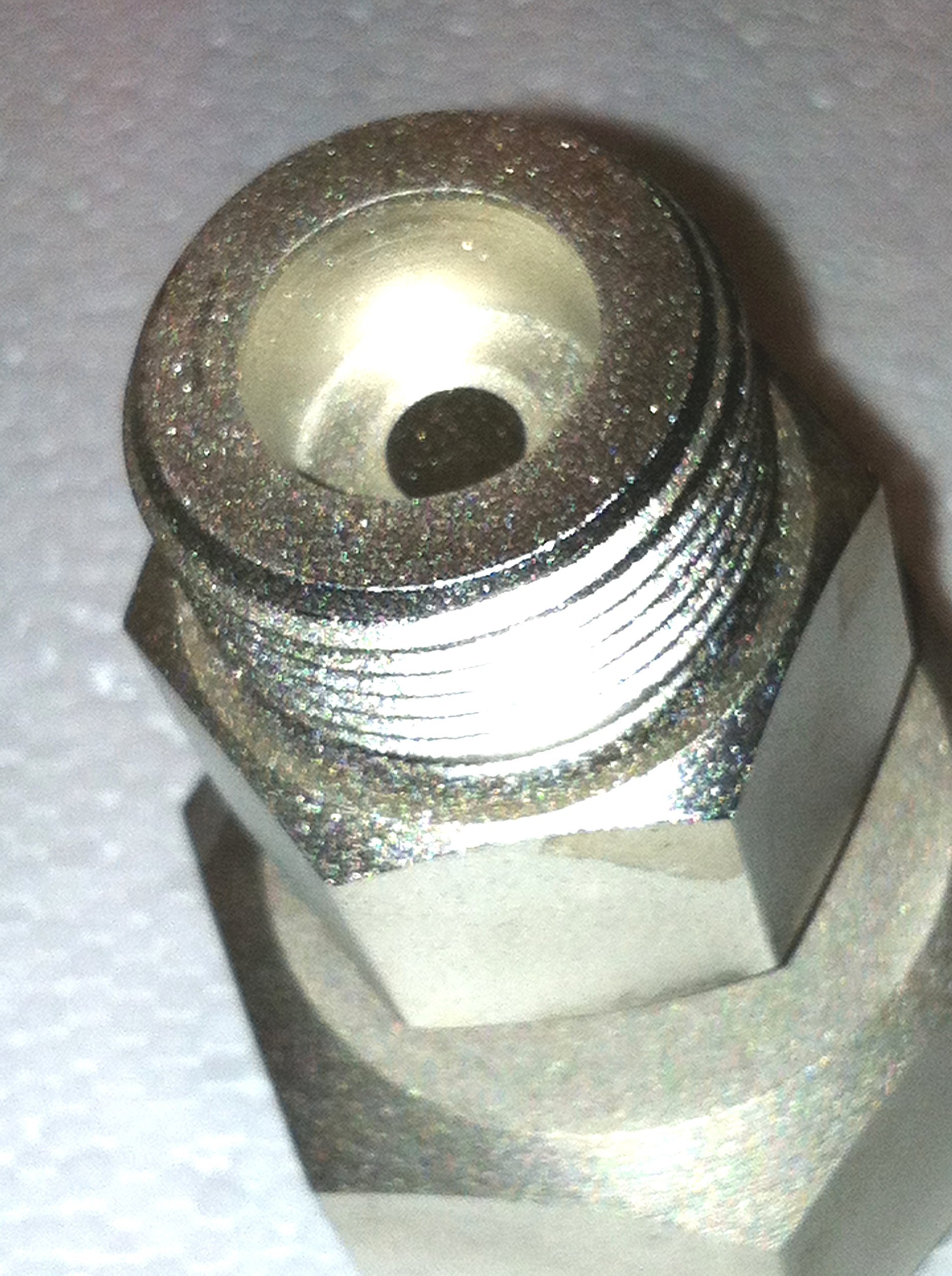 Uniwersalny adapter 300 bar W30 x 2 nakrętka złączkowa tlen/hel/sprężone powietrze na gwint zewnętrzny G3/4"
