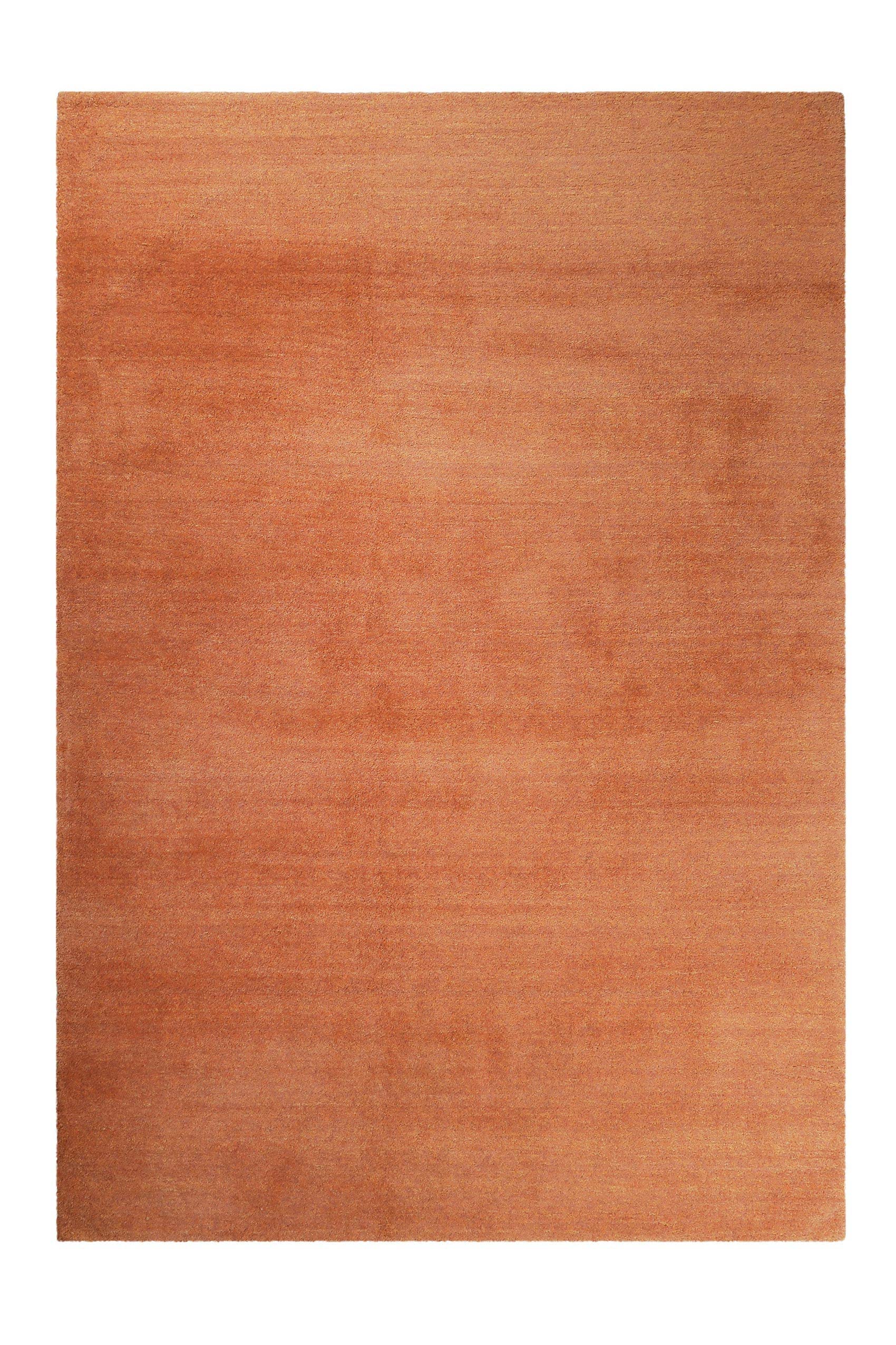 Przytulnie miękki dywan z wysokim runem, idealnie nadaje się do salonu, sypialni i pokoju dziecięcego LOFT (200 x 200 cm, pomarańczowy)