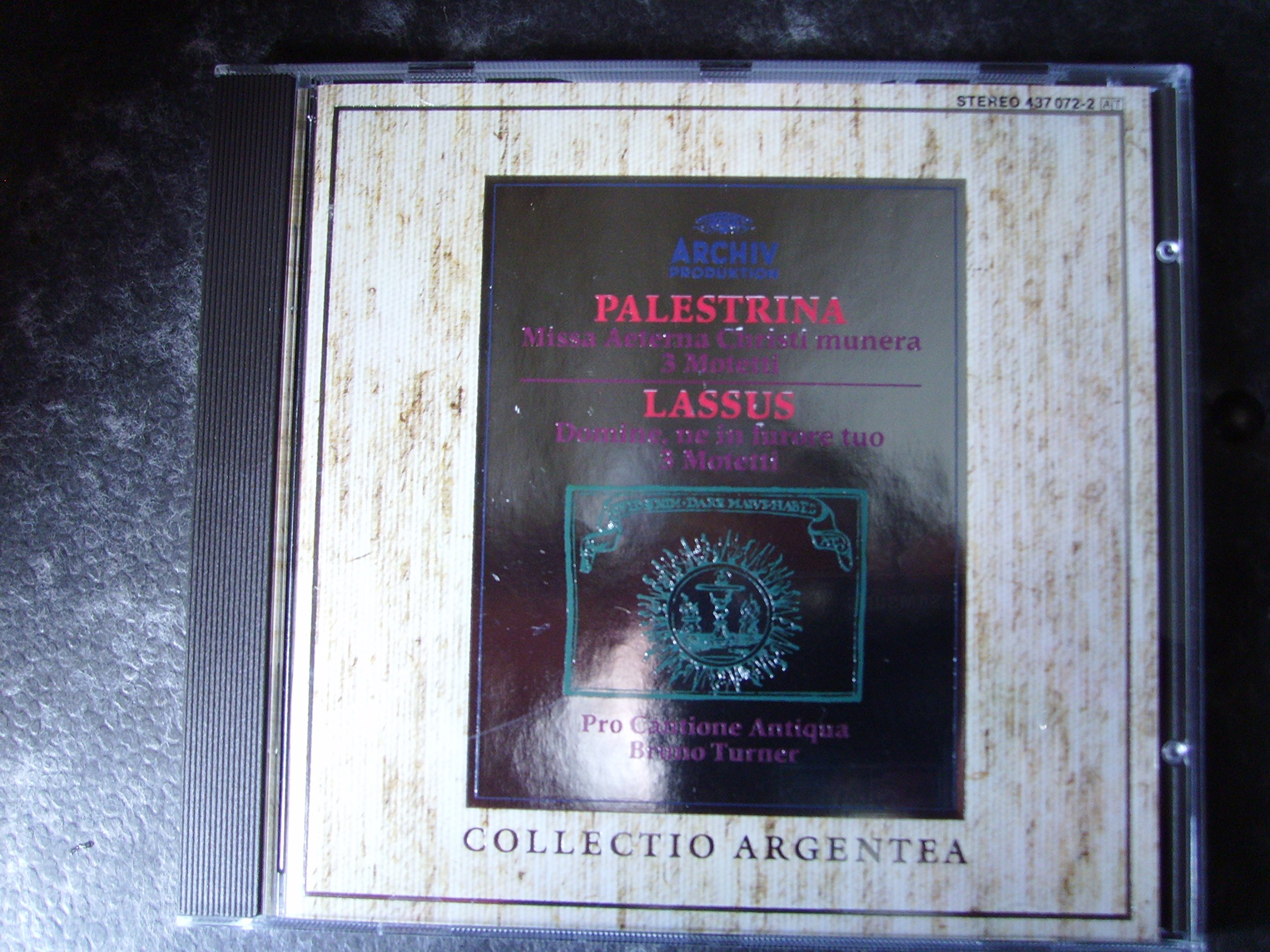 Missa / Motets [Audio CD] Palestrina; Turner and Pro Cantione Antiqua