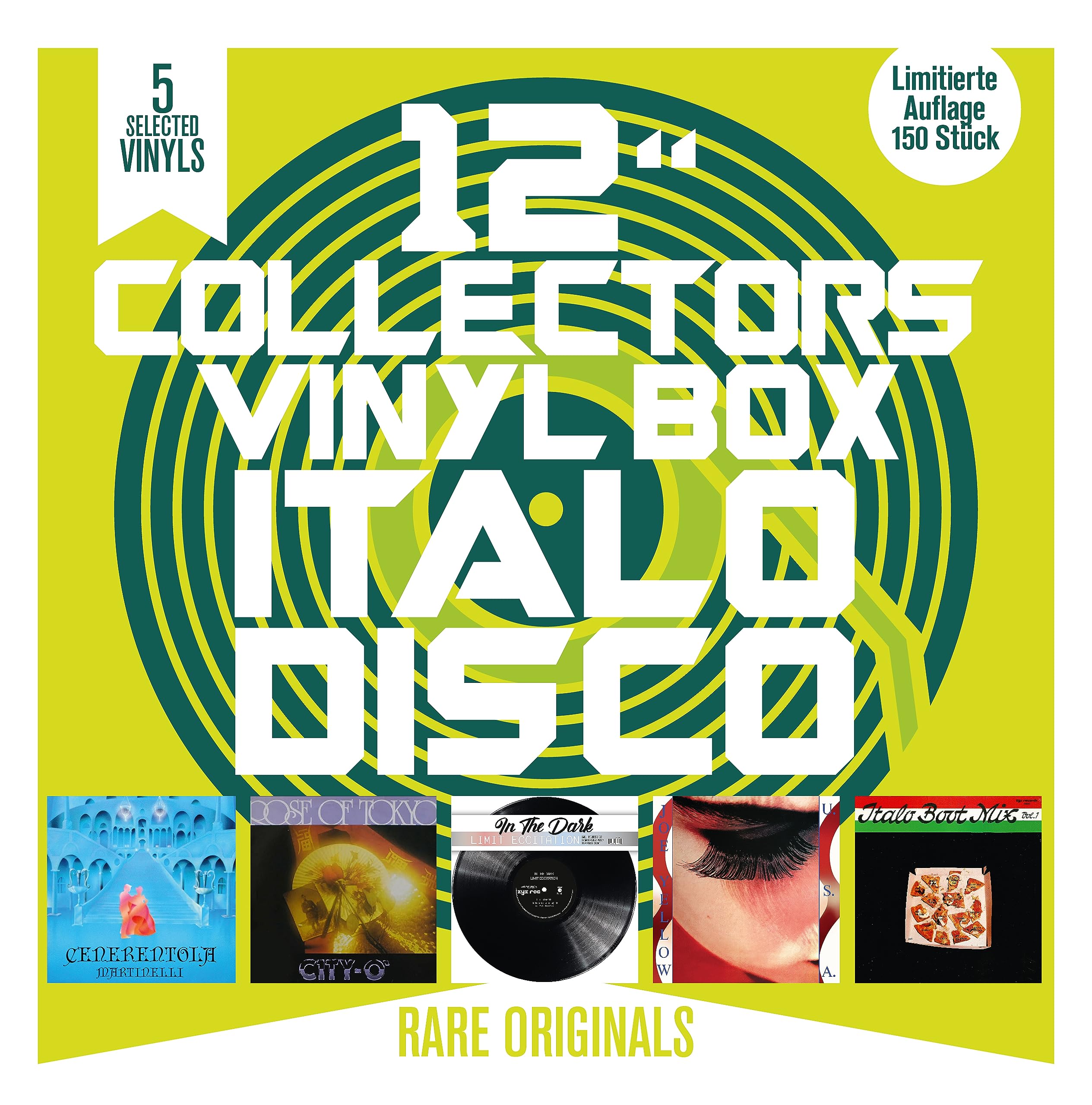 ZYX Italo Disco 12\"COLLECTOR'S BOX 1〜4 VARIOUS ARTISTS - ZYX Italo Disco Collection 12 / Various