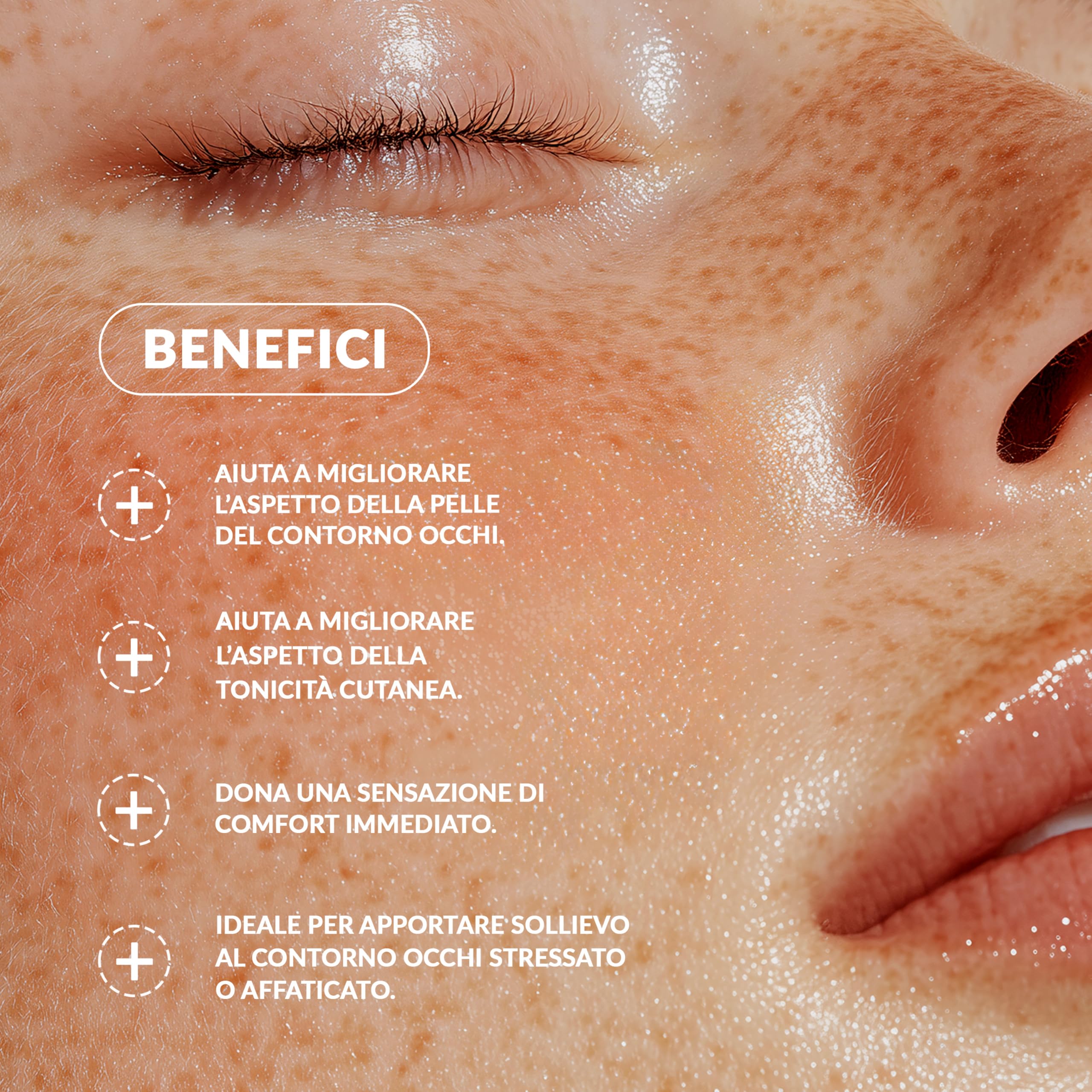 Nuvò – Crema Contorno Occhi, 30 ml, Ideale per Borse e Occhiaie, Effetto Anti Aging, con Bava di Lumaca 72% Bio, Acido Ialuronico e Pantenolo, Crema Idratante per Uomo e Donna, Made in Italy