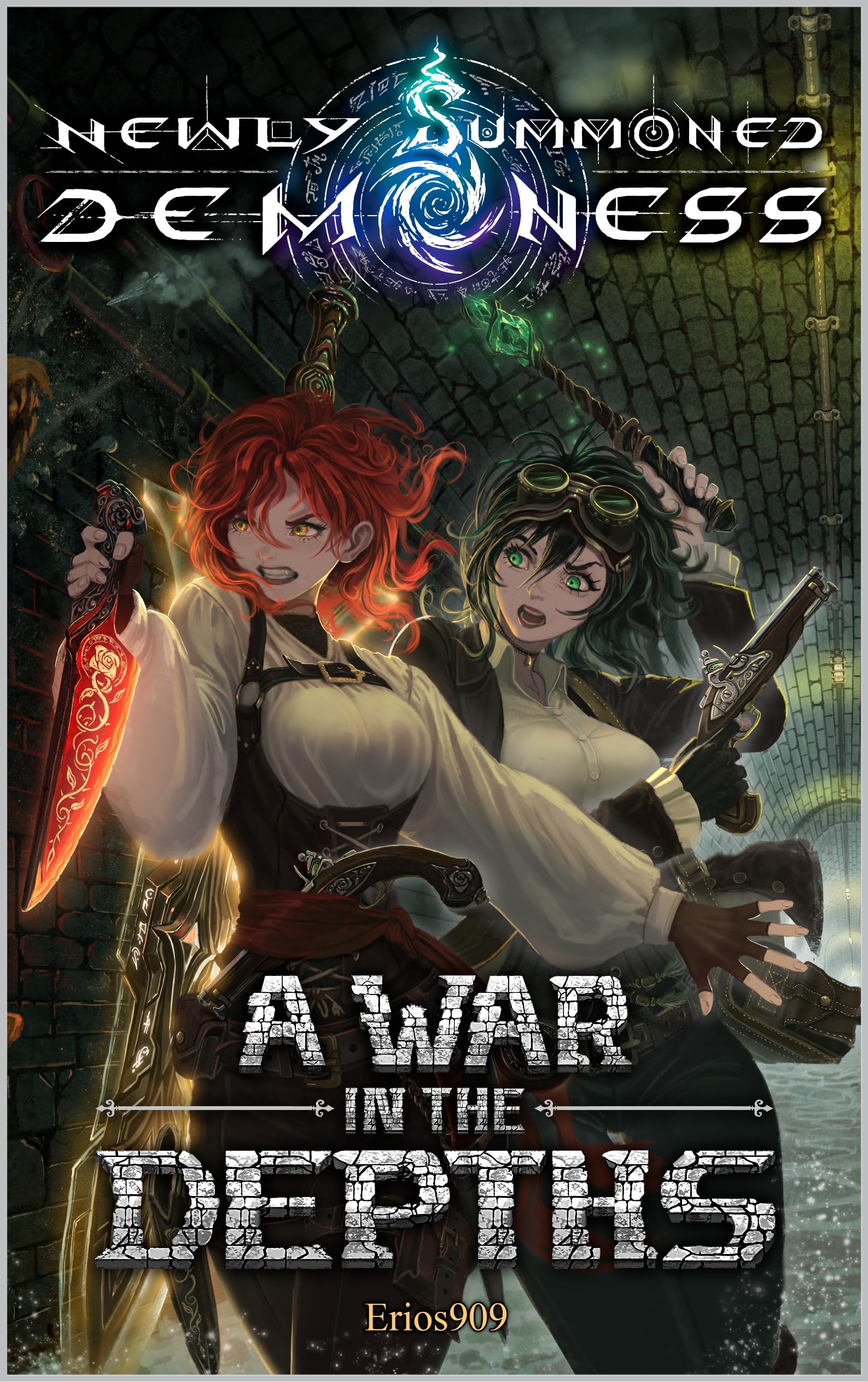 Book cover for A War in the Depths
