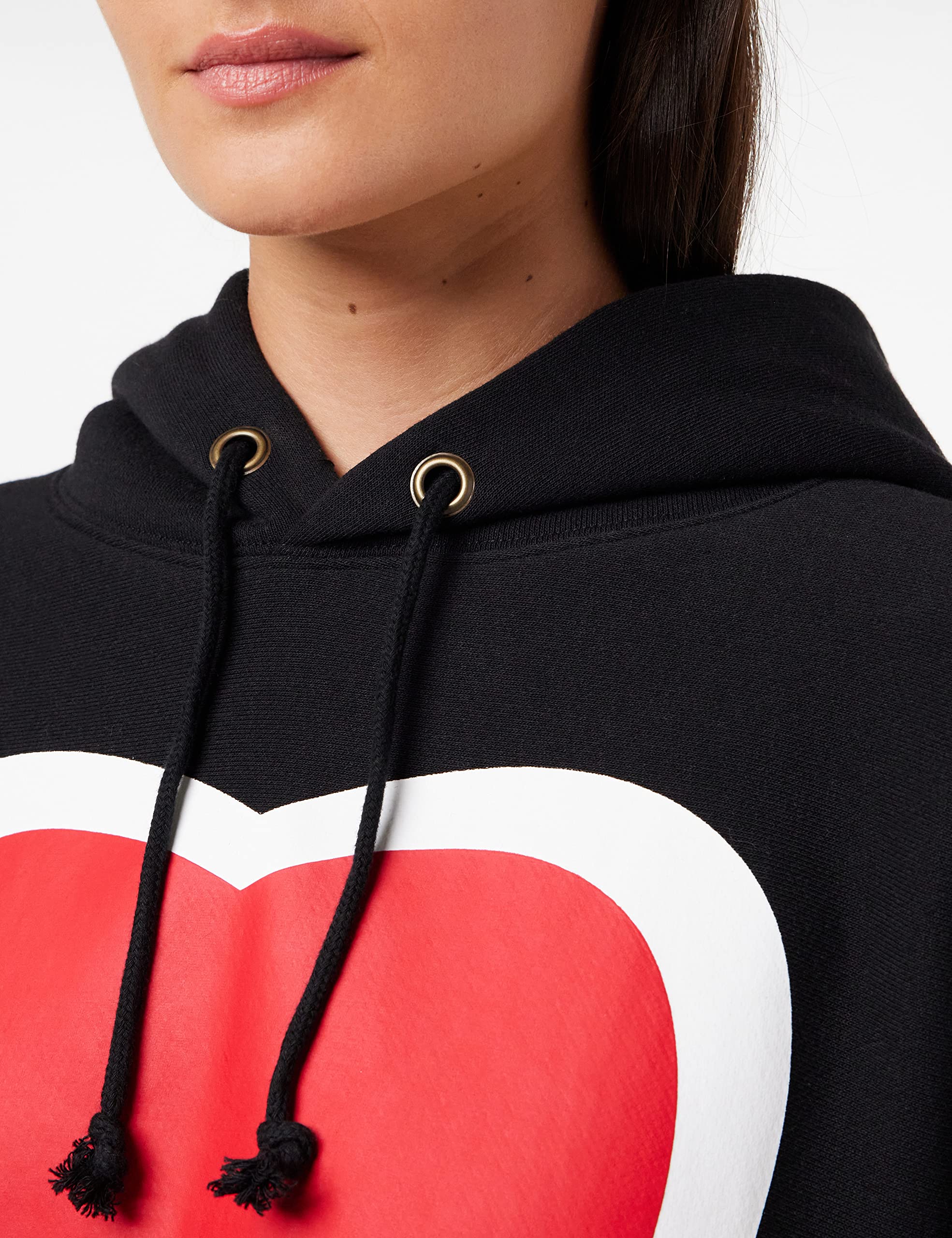 Champion Reverse Weave Cropped Cut-Off Sudadera con Capucha para Mujer