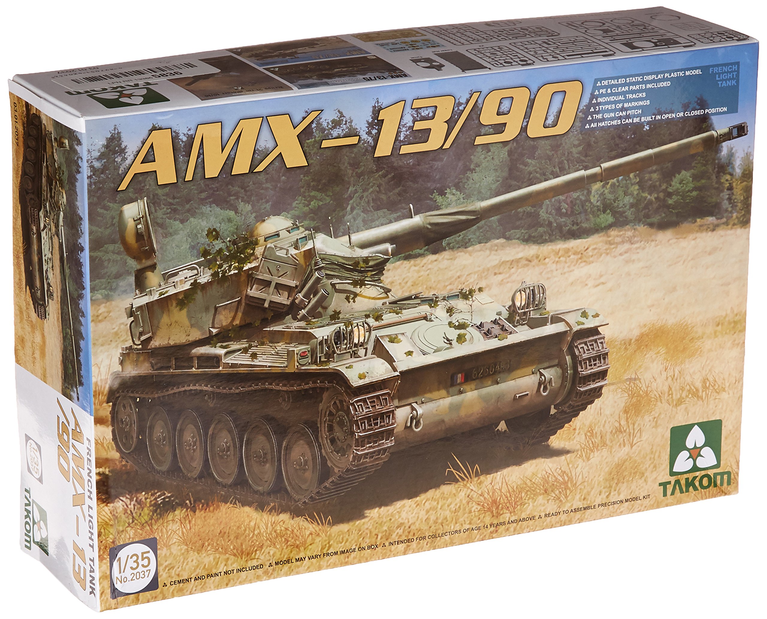 1/35 AMX-13/105 フランス軍 軽戦車 ビーバーコーポレーション