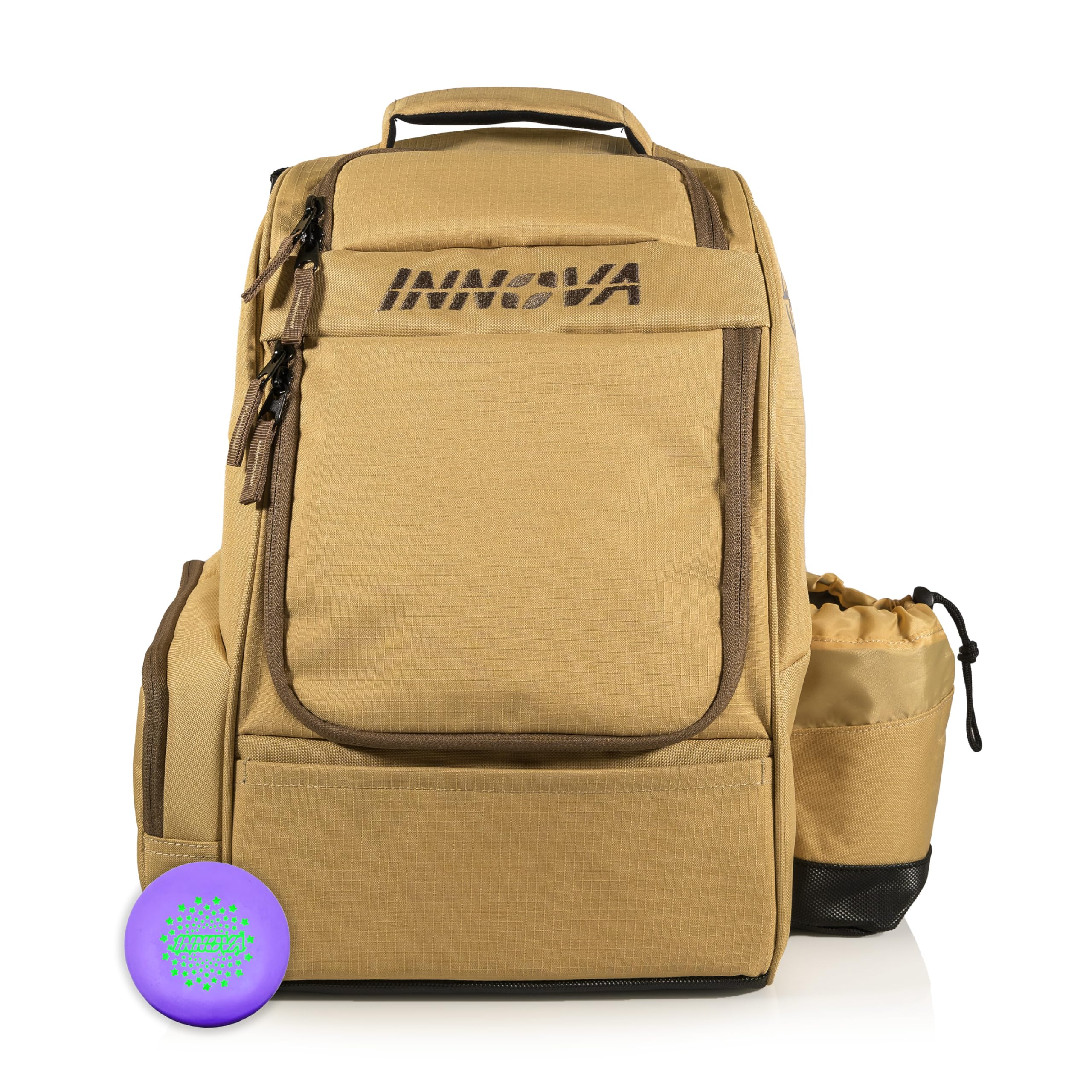 Innova Adventure Pack Disc Golf Backpack Holds 25 Discs Includes Mini Disc Golf Bag