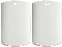 Vista 19 de Polk Audio Atrium 4 Altavoces para exteriores a prueba de condiciones climáticas con potentes graves (par, negro), durabilidad en cualquier clima