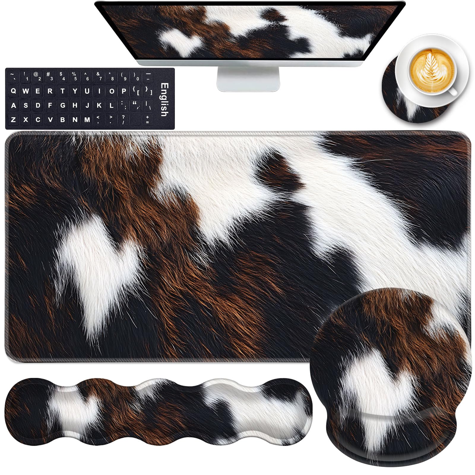 Ergonomic Wrist Rest & Mouse Pad Set - Pain Relief -21