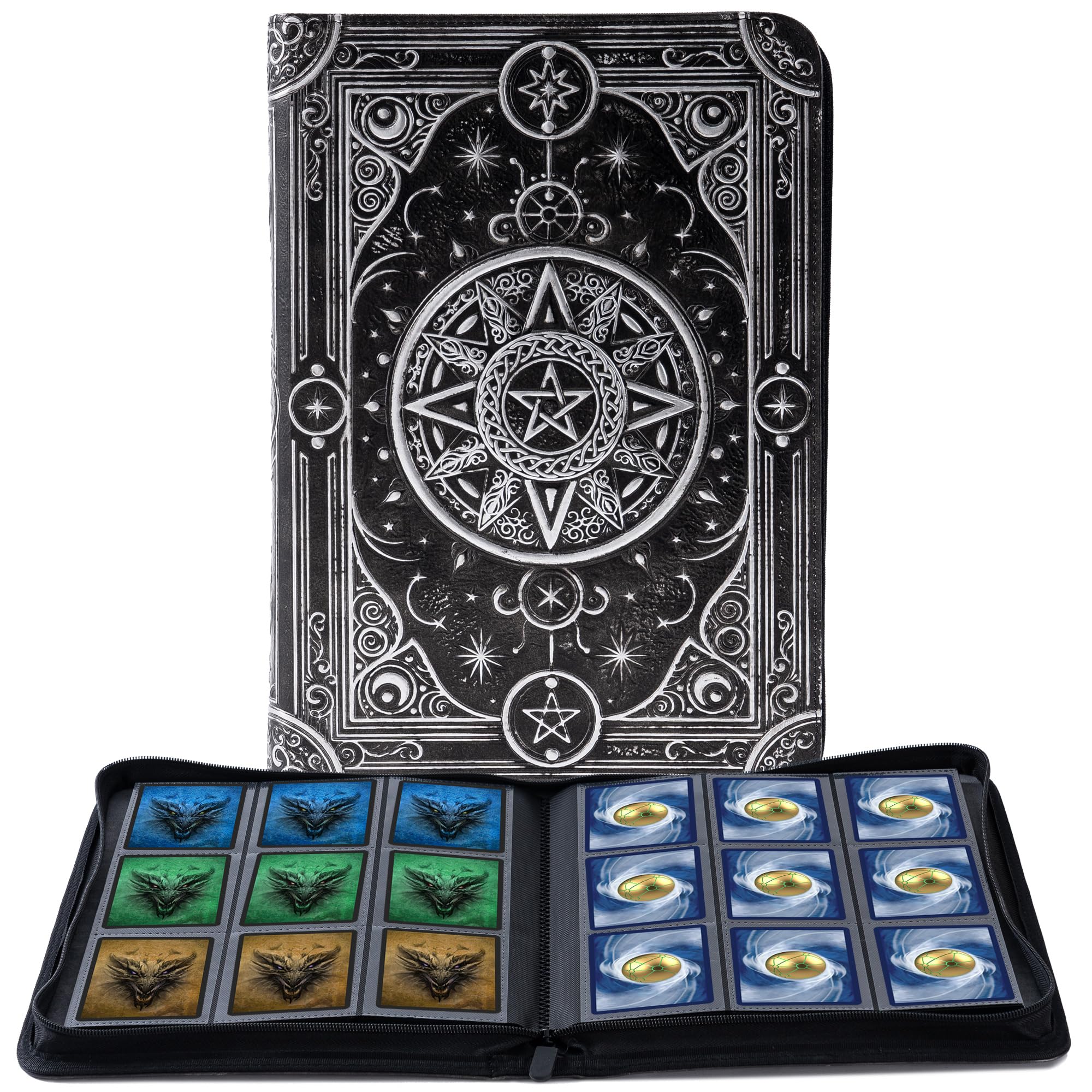 Star Mage Trading Card Binder for MTG and TCG - 432 Side-Loading Pockets