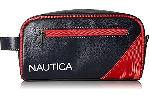 Men's Top Zipper Travel Kit Toiletry Bag Organizer for Shaving & Grooming