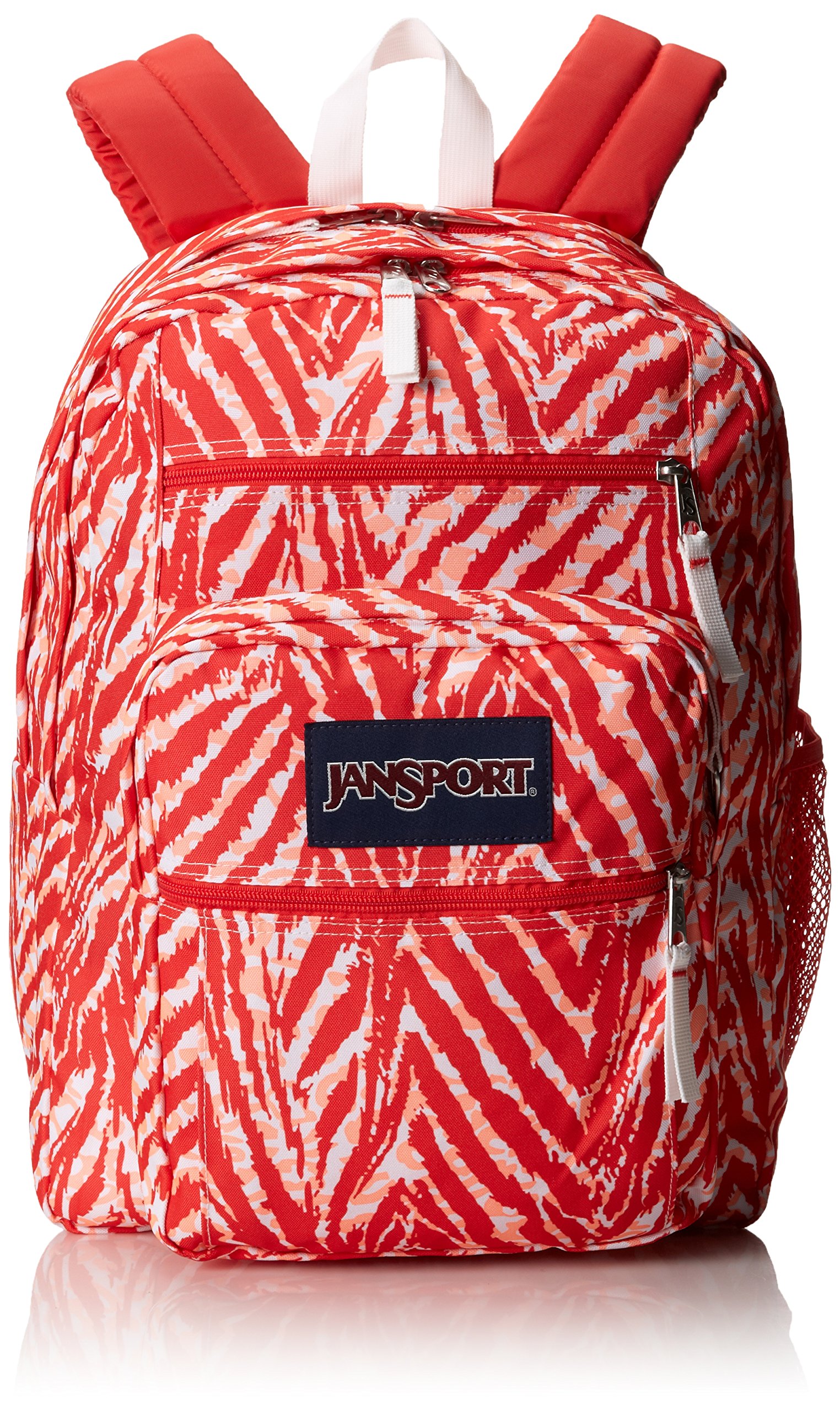 JanSport Big Student Coral Peaches Wild At Heart One Size