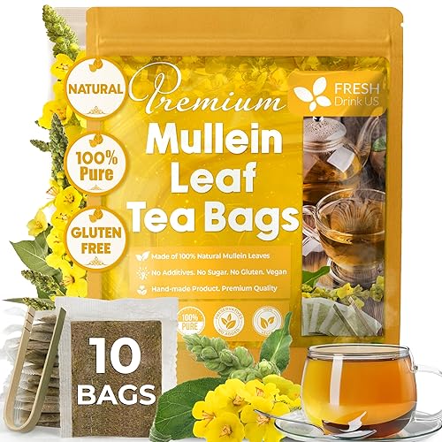 Miniatura 235 de FreshDrinkUS, 135 bolsas de té de cardo mariano premium, 100% natural y puro de semillas de cardo mariano. Té de hierbas con semillas de cardo