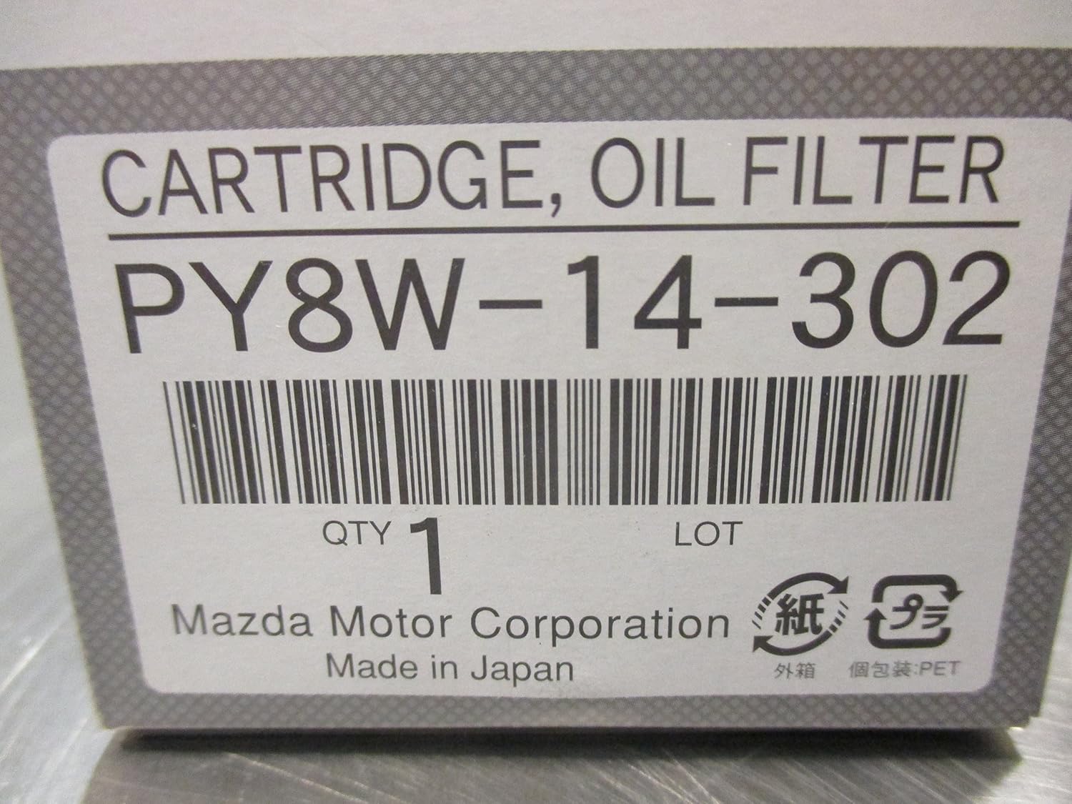 Mazda CX-9 2016-2017 three New genuine OEM oil filters with gaskets PY8W-14-302, 9956-41-400