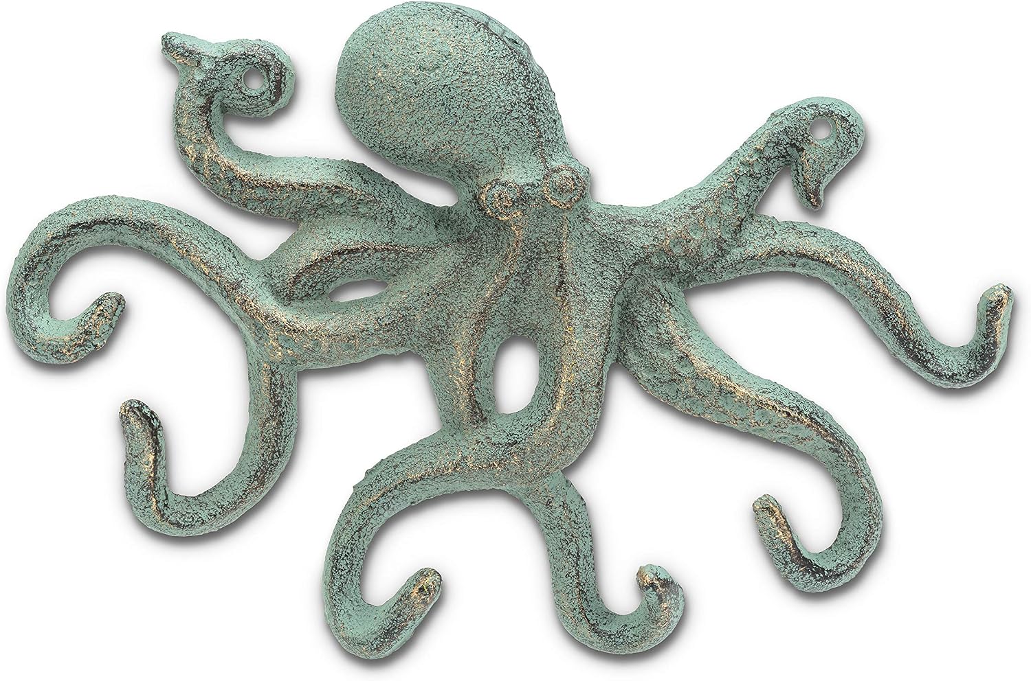 Abbott Collection 27-FOUNDRY-1927 Hook, 10 inches W, Large Octopus