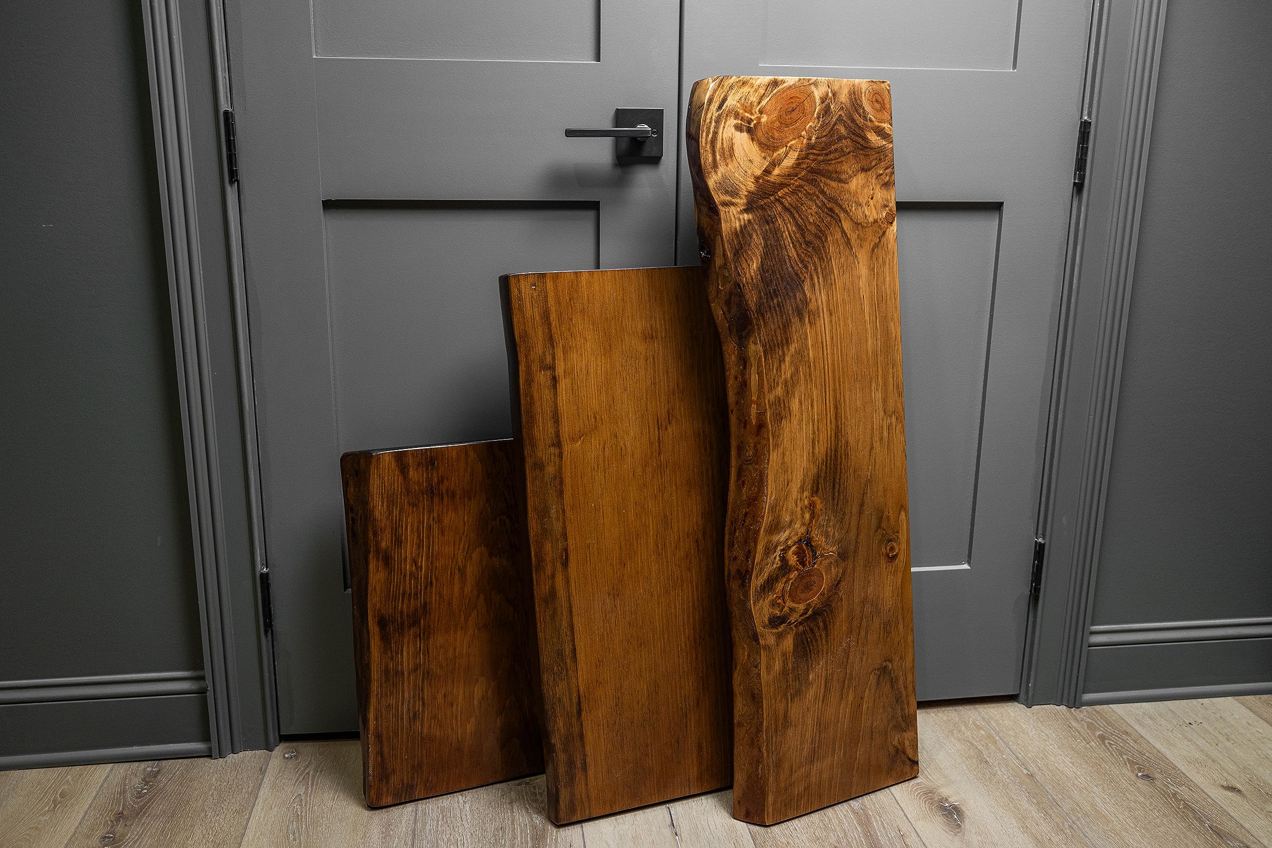 Amazon.com: SRLWerks Live Edge Shelf Without Brackets (Honey Pine