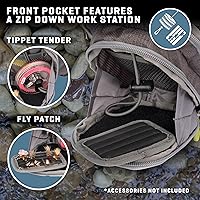 Vista 5 de Allen Company Bear Creek Micro Fly Fishing Chest Pack