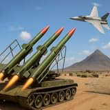 Anti Aircraft Missile Shooting || Destruction War Games