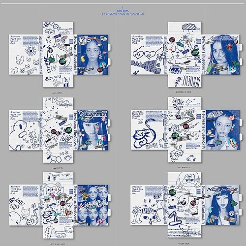 Miniatura 2 de ( Blue Book Version ) NEWJEANS NEW JEANS 1st EP Album ( HANNI Ver. ) K-POP SEALED