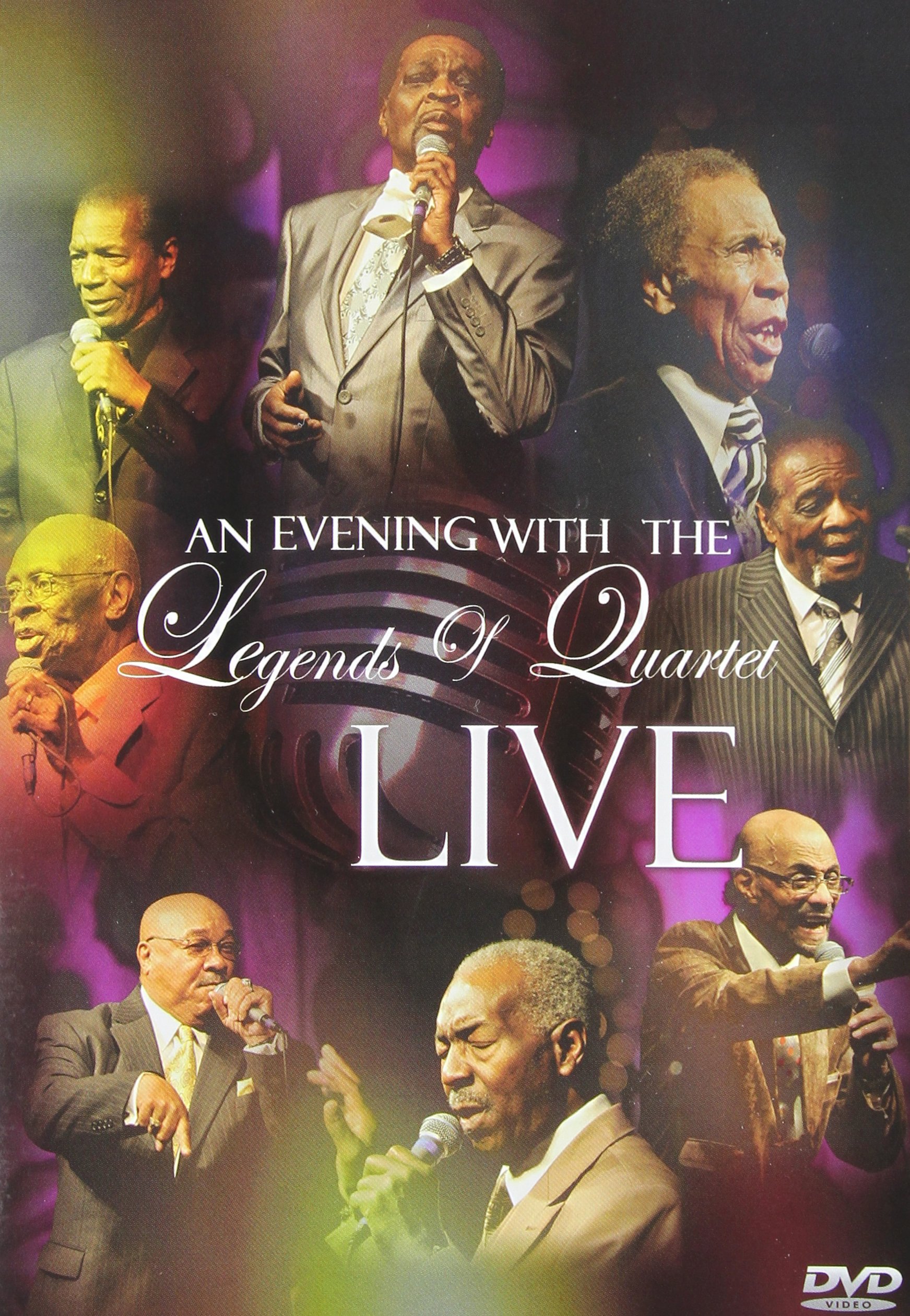 DVD An Evening With The Legends Of Quartet música de Italia para coleccionistas