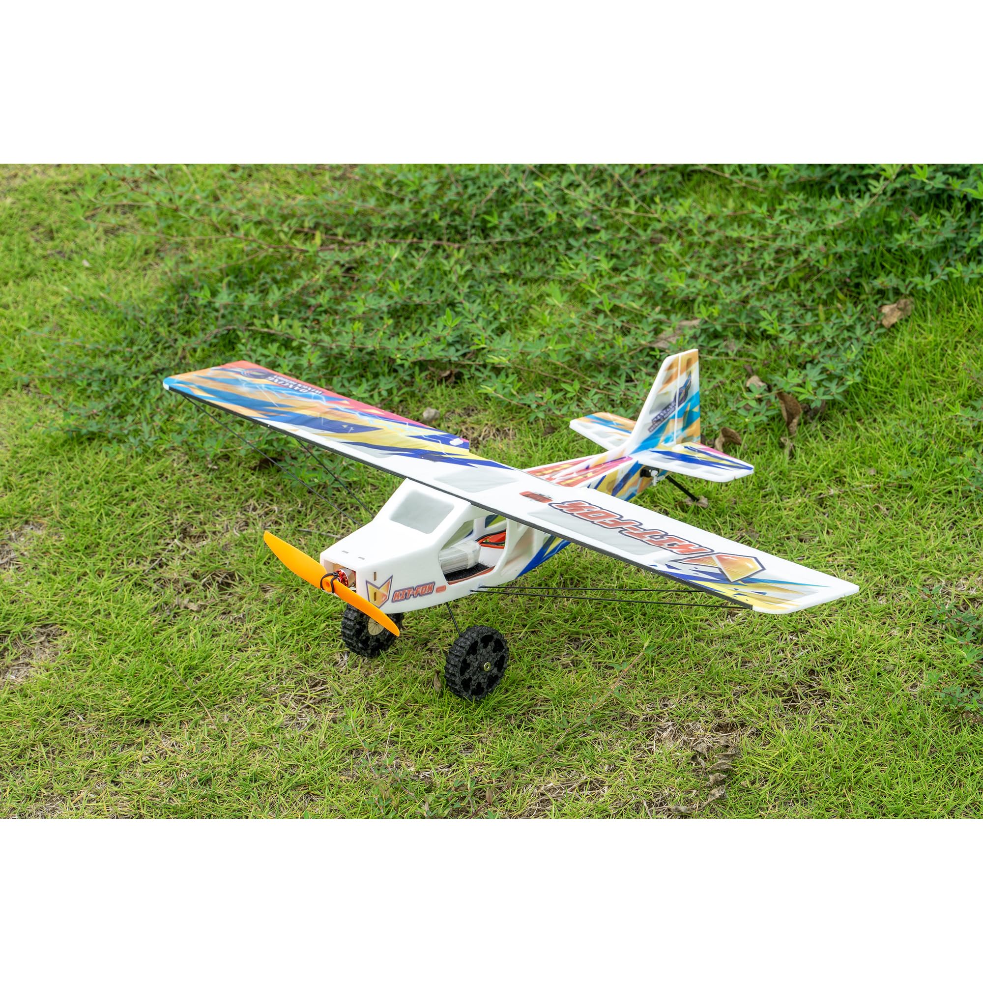 DIY RC Modellflugzeug EA01 Kit-Fox, 570 mm Spannweite, ultraleichtes EPP-Schaum-Flugzeug für Anfänger & Hobbyisten (PNP)