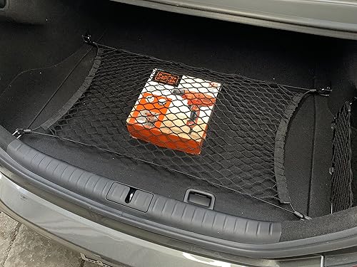 Miniatura 2 de Floor Style - Red de carga elástica para maletero para Genesis G70 (IK) 2.0T 3.3T 2019-2025 - Organizador y almacenamiento de maletero de alta