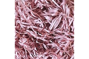 Pink Vintage Paper Shredding Hamper Gift Box Stuffer