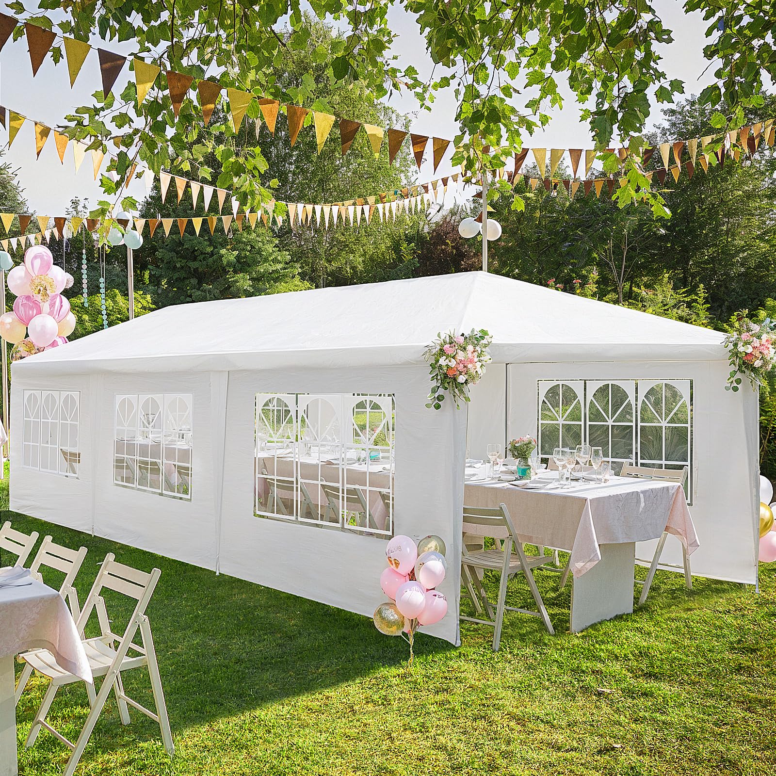 Amazon.com: Hayiodda 10'x30' Outdoor Tents for Parties, Canopy