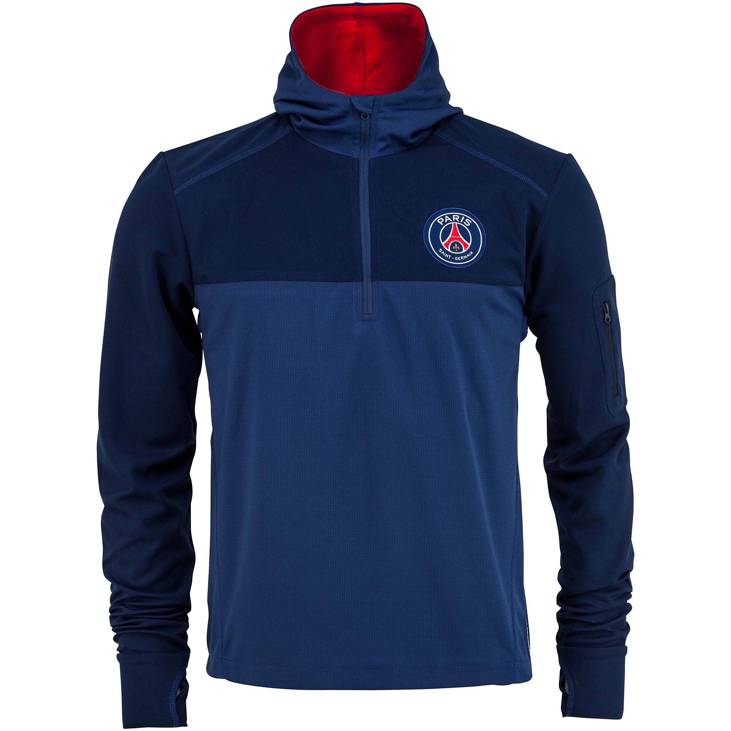 Paris Saint-Germain Sweat Training zippé PSG - Collection Officielle Taille Adulte Homme