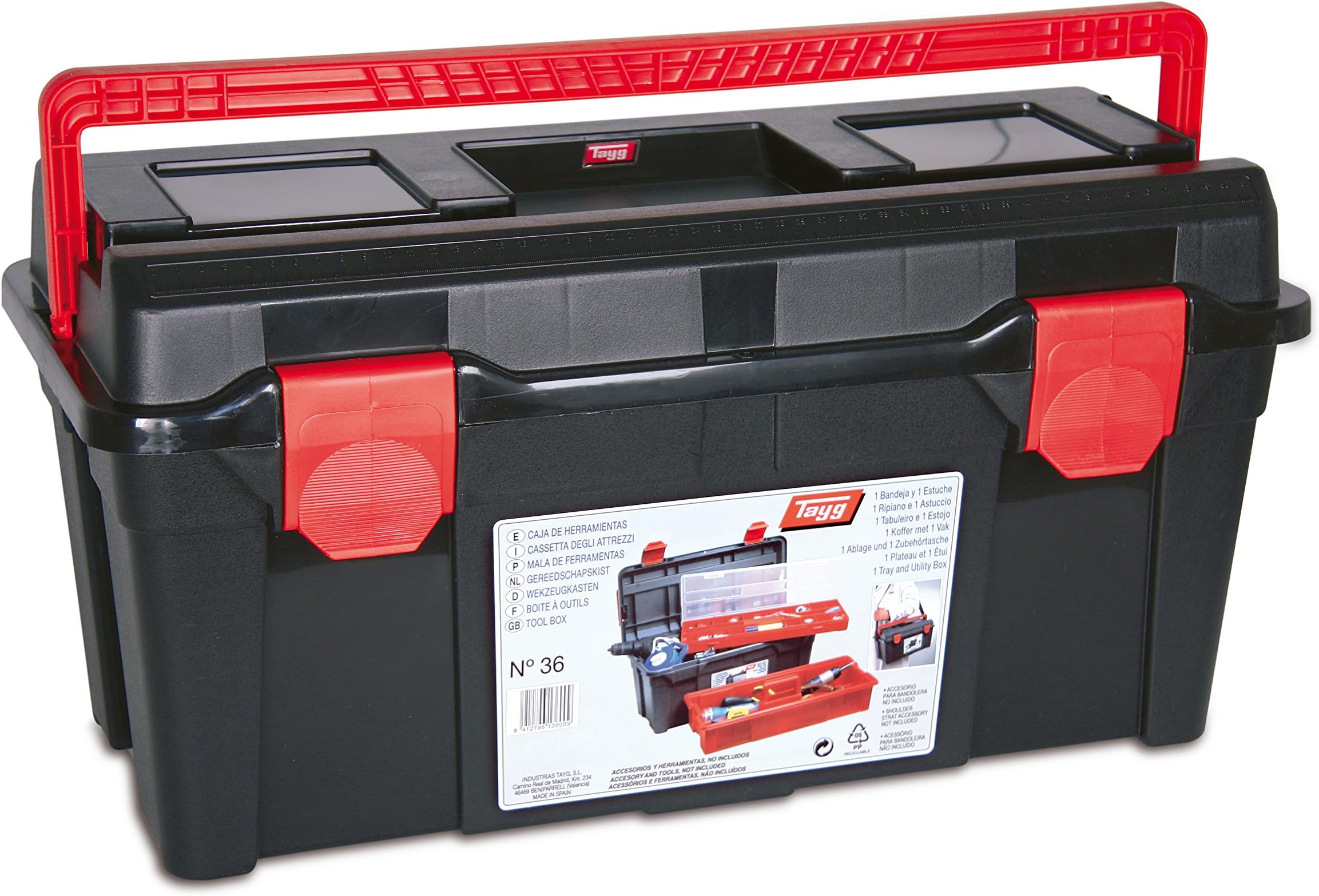 TaygPlastic Tool Box mod. 36