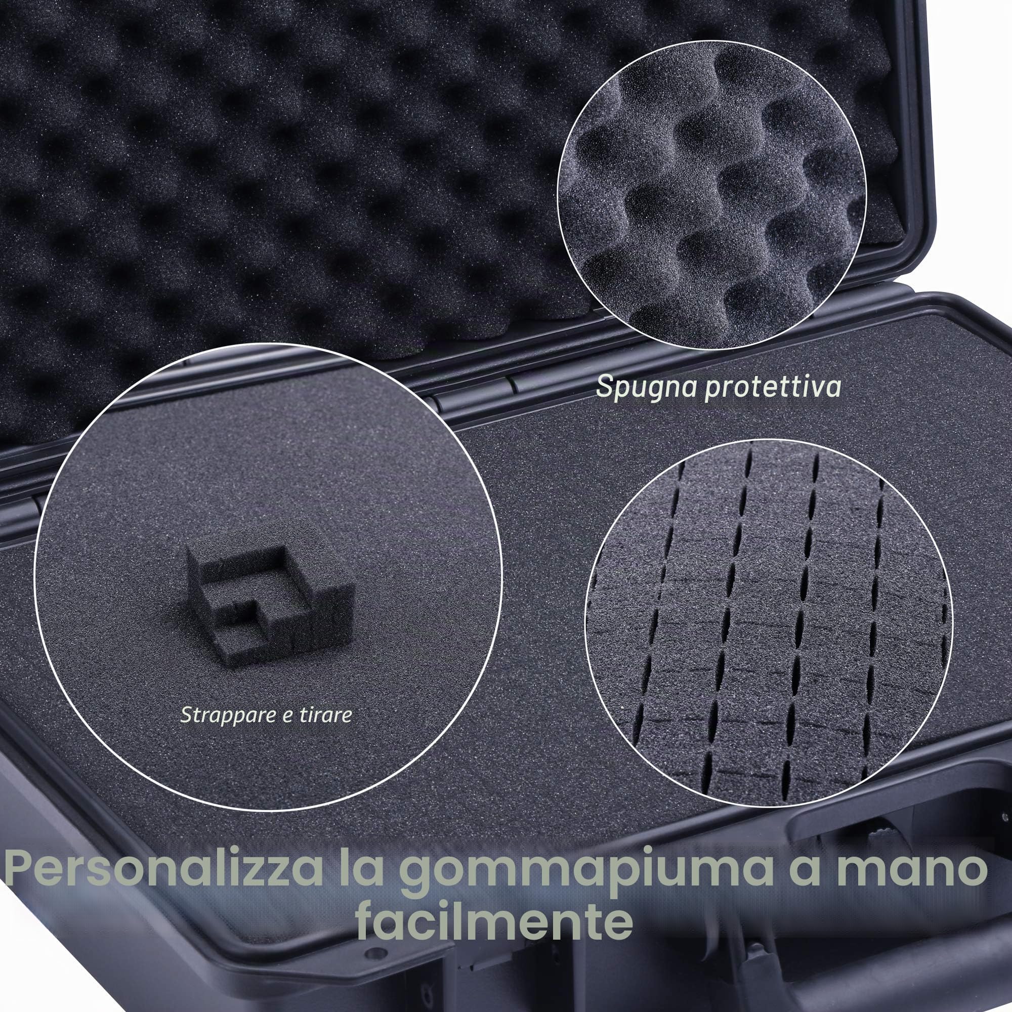 Custodia rigida impermeabile