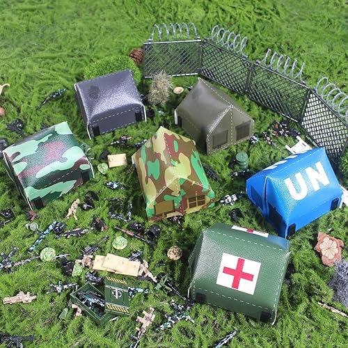 Miniatura 9 de ZYLEGEN WW2 - Paquete de armas de bloques de construcción juguete militar figuras de soldados mercenarios juego de armas de equipo SWAT del ejército