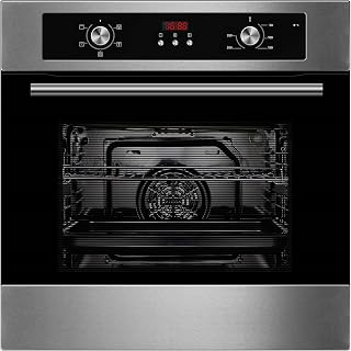 Cookology Built-in Electric Single Fan Oven in Stainless Steel with Programmable Timer & Digital Clock | COF605SS