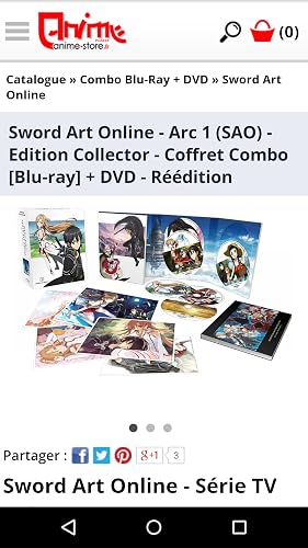 Boutique Anime Store – vue 3