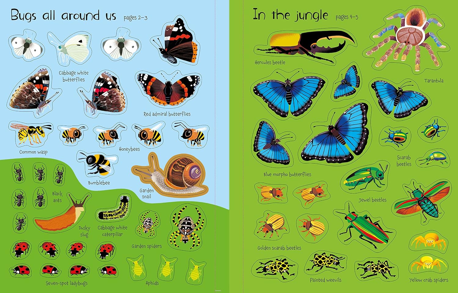 First Sticker Book Bugs: An Interactive Sticker Book About Nature's Bugs for Kids (Ages 3-5)
