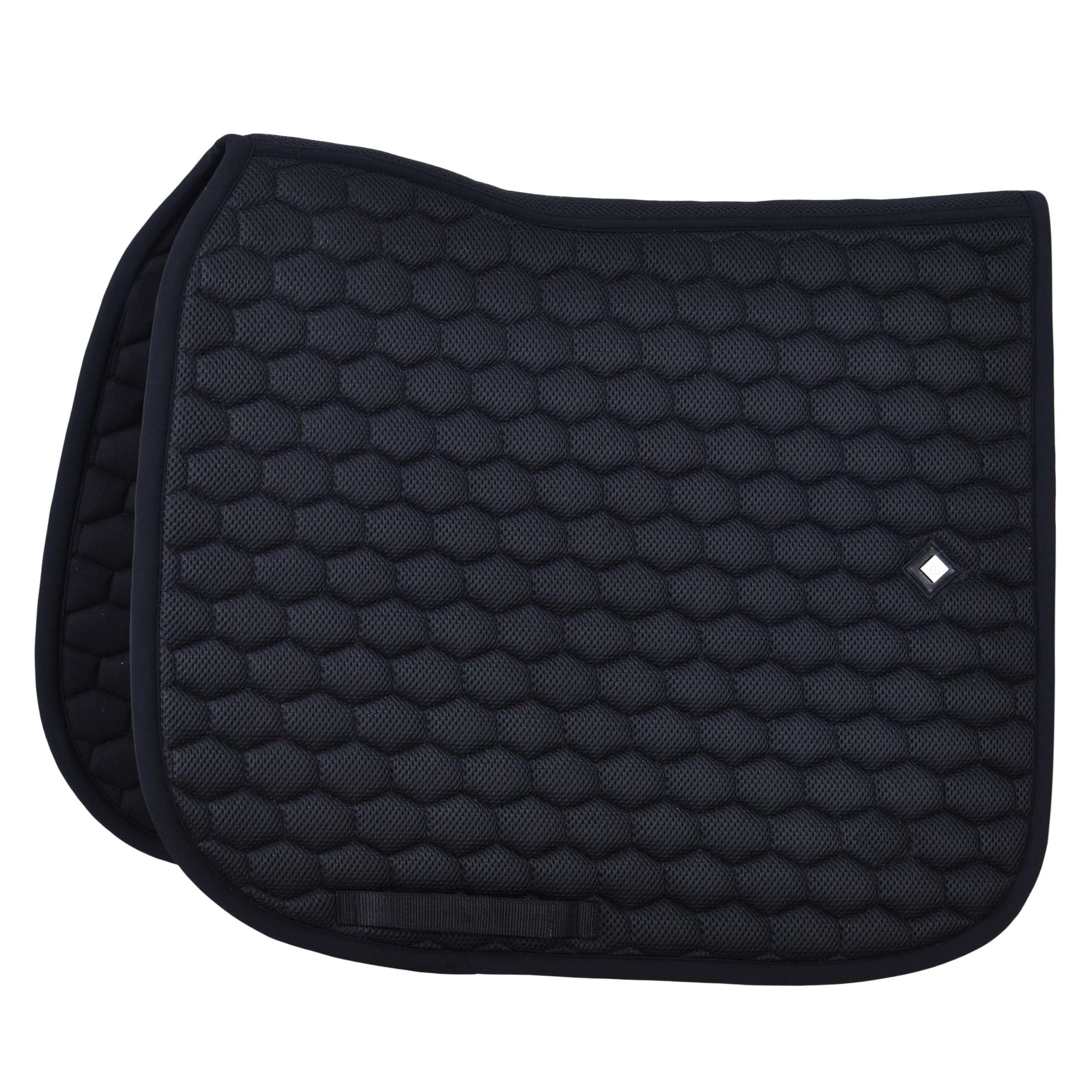 Imperial Riding IRH Basic Mesh DR Saddle Cloth Breathable Dressage Saddle Cloth with Mesh Upper Black Pony
