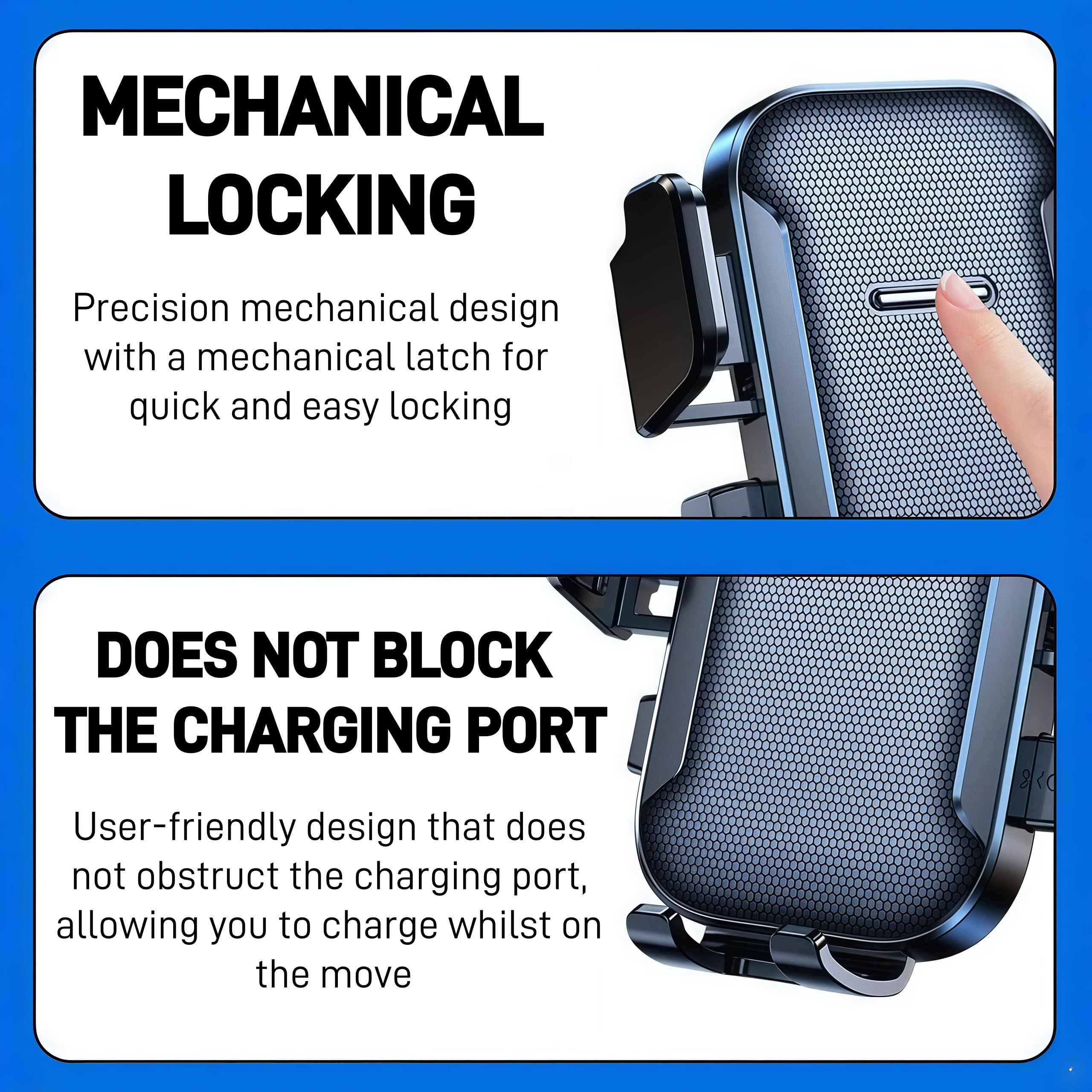 Porta Cellulare Auto per Smart #5,Porta Cellulare Auto Ventosa,Supporto Telefono Auto per Cruscott Parabrezza,Rotazione a 360 Gradi e Rilascio Rapido