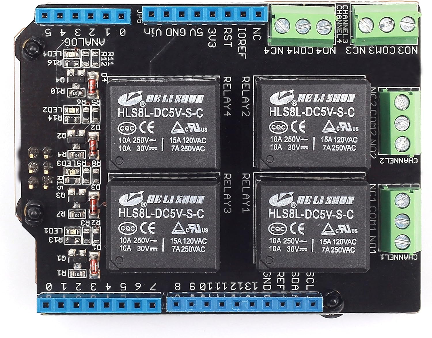 Black Friday - 40% OFF seeedstudio - Relay Shield v3.0 - DIY Maker Open Source BOOOLE