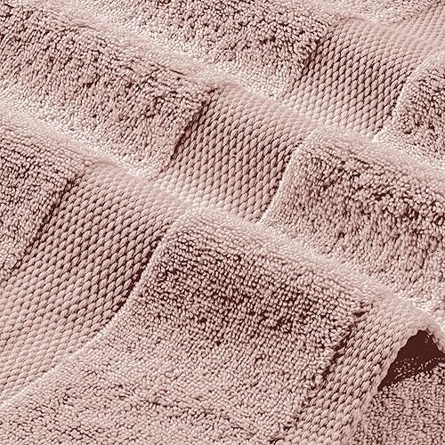 Miniatura 203 de Wealuxe - Toallas de baño blancas de 27 x 54 pulgadas, juego de toallas de algodón para baño, hotel, gimnasio, spa, suaves, extraabsorbentes