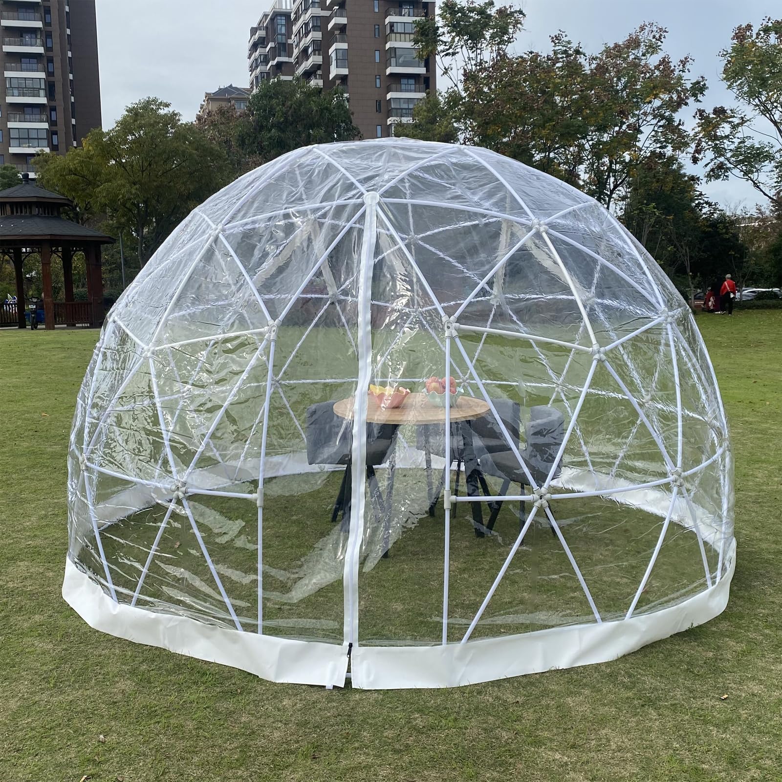 PVC Cover for Bubble Tent Dome House Camping Tent 12ft, Garden