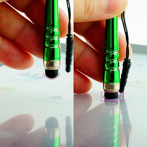 Miniatura 7 de ECO-FUSED - lápiz universal capacitivo, incluye 4lápices capacitivos largos y 4lápices capacitivos cortos, compatible también con todos los