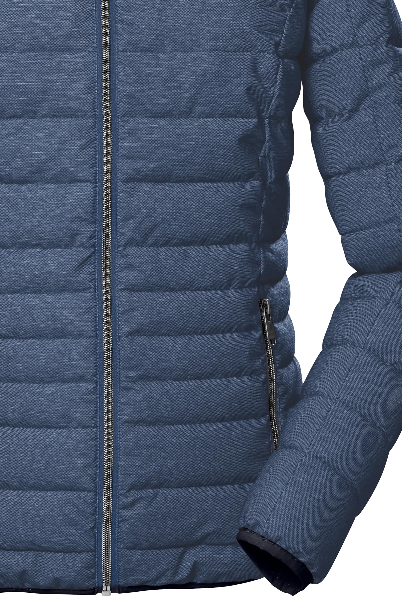 G.I.G.A. DX Damen Funktionsjacke in Daunenoptik mit Kapuze/Outdoorjacke GS 28 WMN QLTD JCKT, dunkelblau, 44, 41761-000