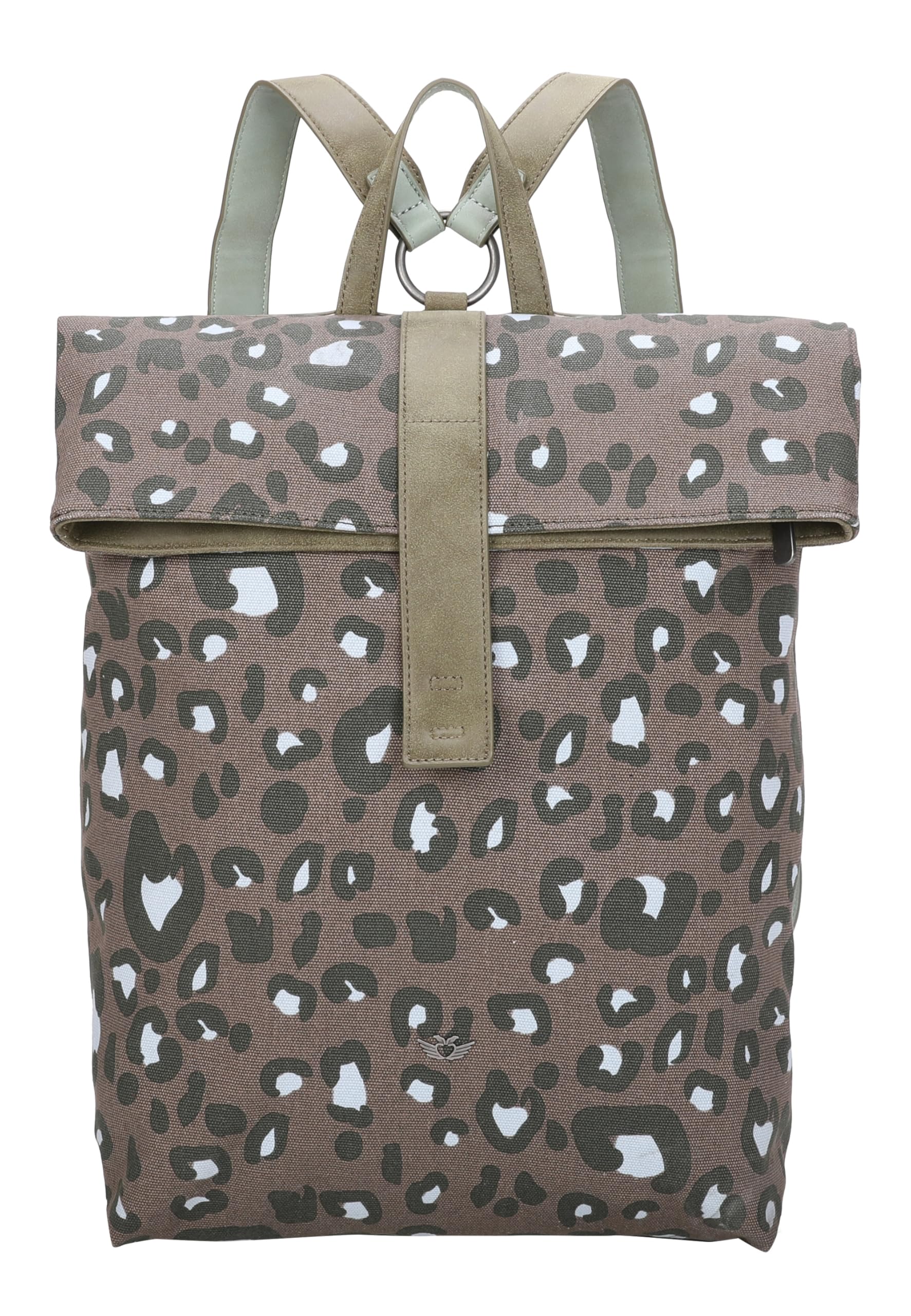 Fritzi aus Preussen Women's Izzy03 Canvas Backpack, Leo Jungle, One Size