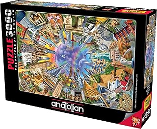 Anatolian Puzzle - 360 World, 3000 Piece Jigsaw Puzzle, #4916 (ANA4916)