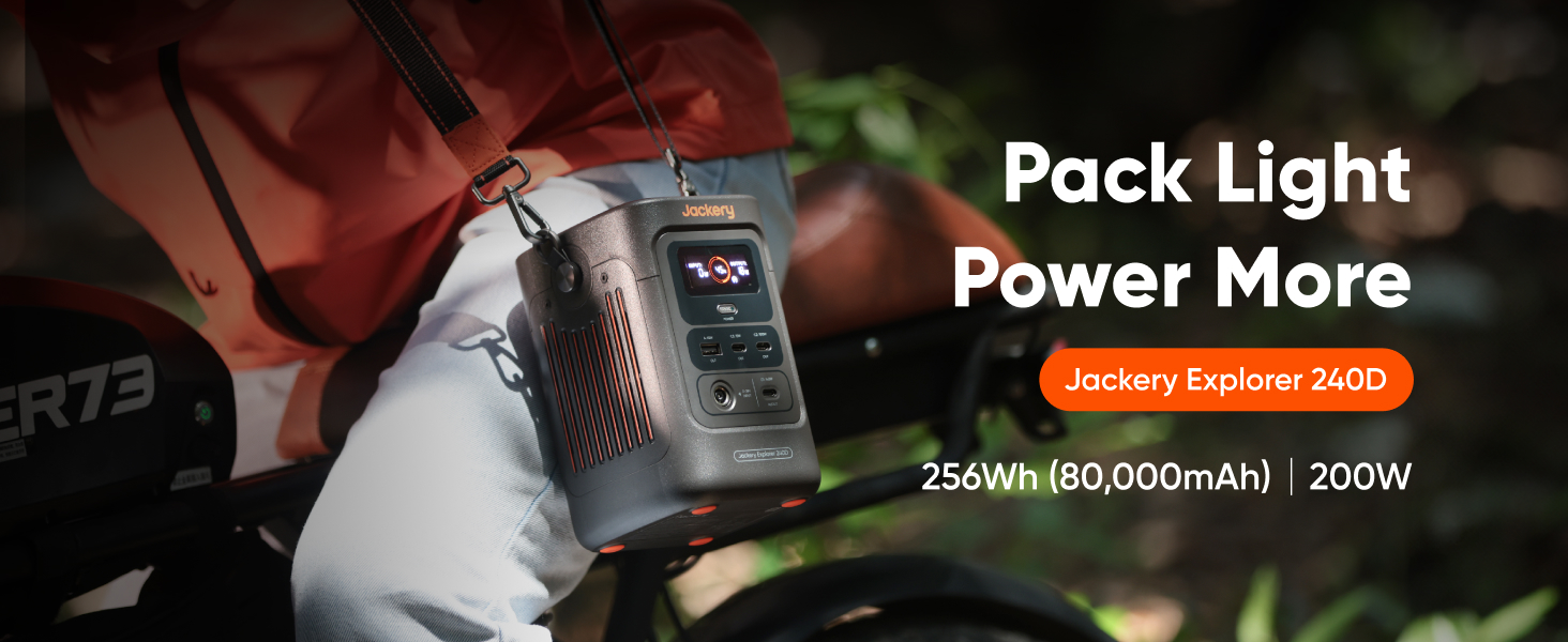Amazon.com : Jackery Portable Power Station Explorer 240D, 256Wh